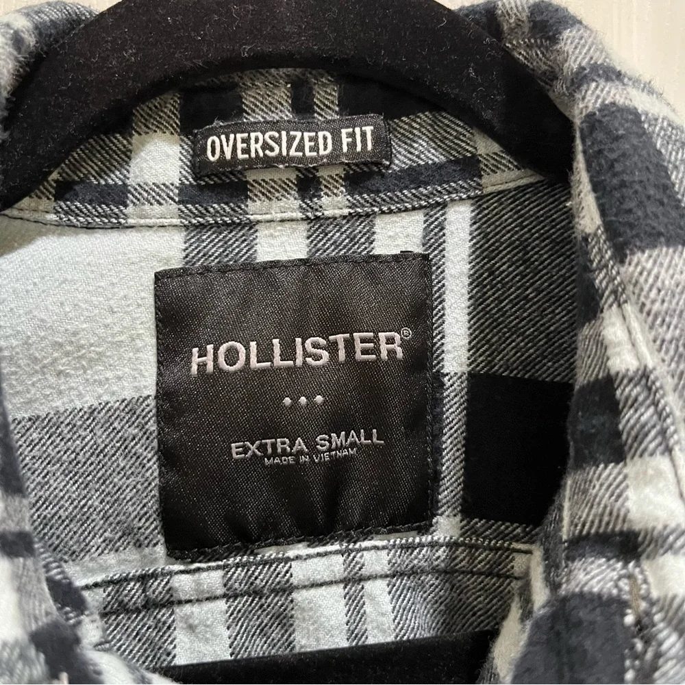 Hollister Baby Blue Flannel XS